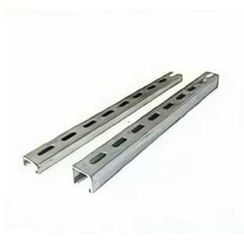 Solar Panel Mounting Brackets 3m 6m Rails Solar Strut Channel For Ground Screw Roof Mounting