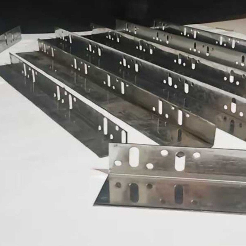 Anti Corrosive Metal Rock Wool Bracket / Rockwool Sp L Fixing Brackets