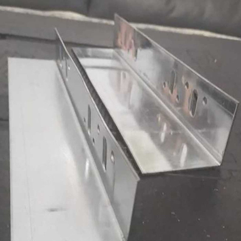 Anti Corrosive Metal Rock Wool Bracket / Rockwool Sp L Fixing Brackets