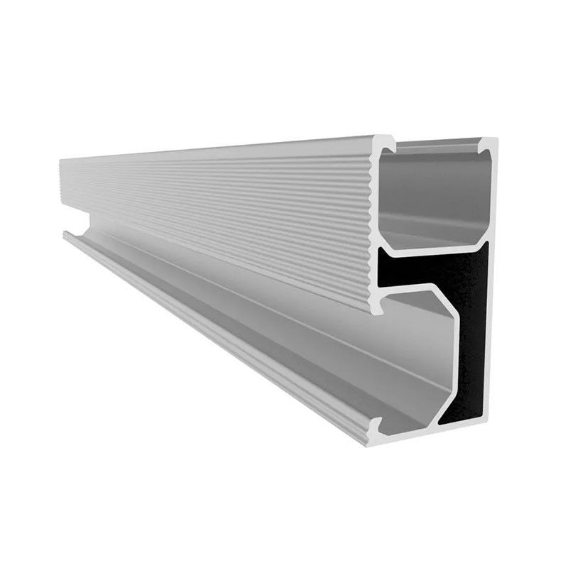 Easy Installation Rv Solar Panel Mounting Rails Anodized Solar Pv Mounting Rails Customized