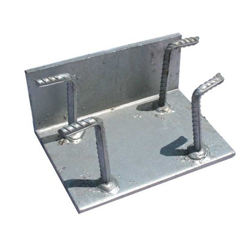 Rectangular Wall Building Embedded Parts In Silver Anodized  For Various Curtain Wall Systems