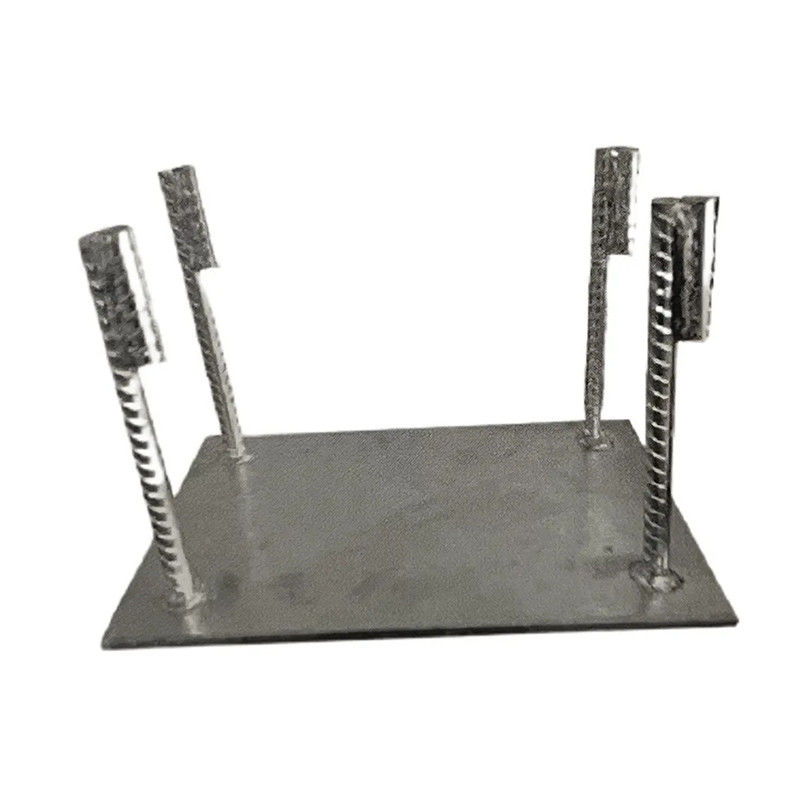 Rectangular Wall Building Embedded Parts In Silver Anodized  For Various Curtain Wall Systems