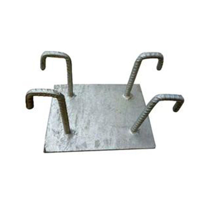 Corrosion Resistant Aluminum Embed Plate With Headed Studs For Curtain Wall Installation And Fixing