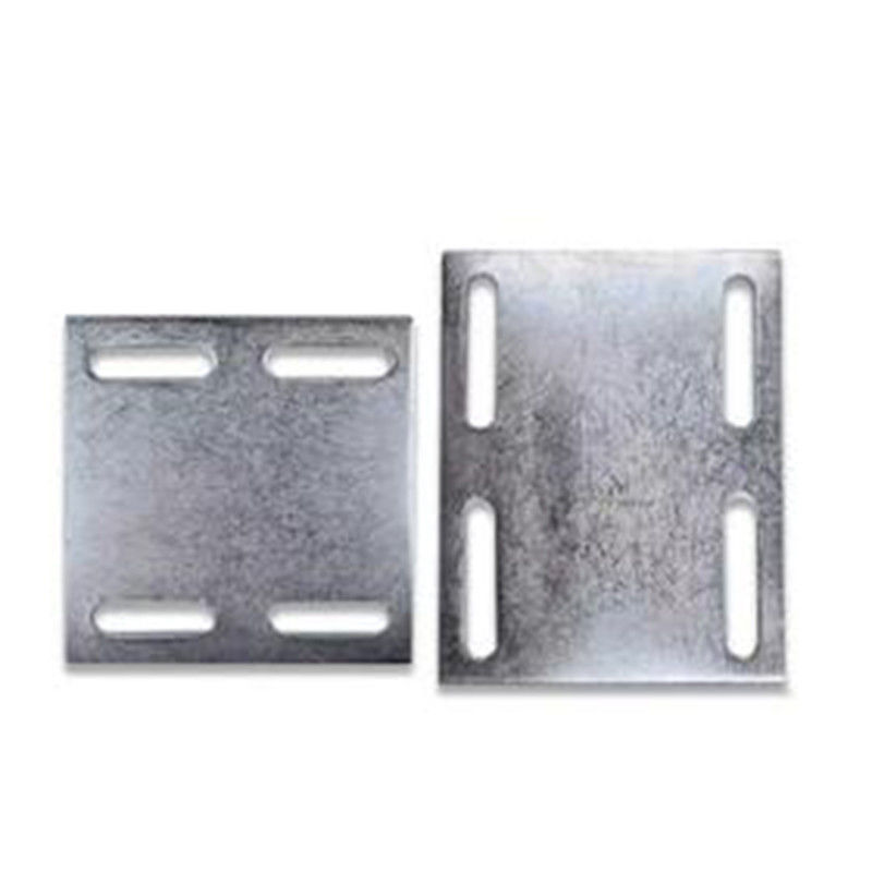 Silver Anodized Curtain Wall Embedded Plates For Load Bearing Corrosion Resistance