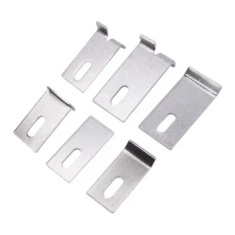 Silvery 90 Degree Corner Curtain Wall Anchors Code With Enhanced Durability