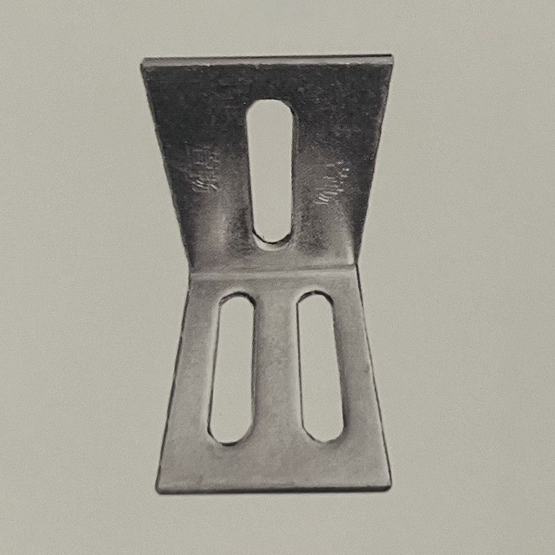 2.5mm Screw Fixed Aluminum Curtain Wall Corner Code with Customizable Length