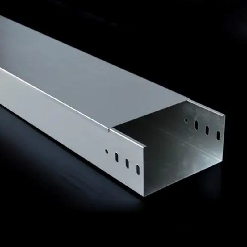 Fully Perforated Galvanized Cable Trays 6.5ft  8 Ft 10 Ft For Networking