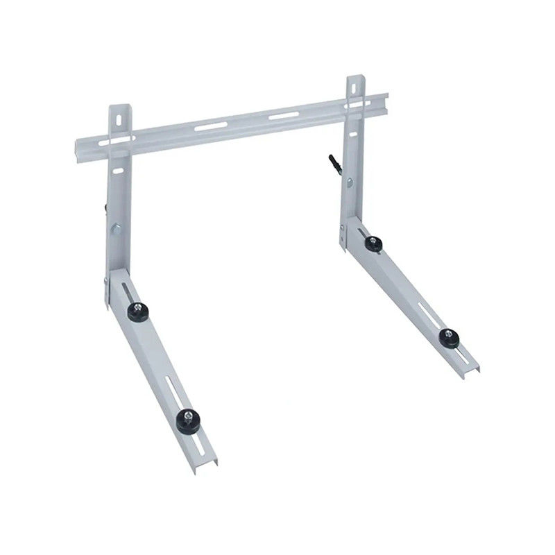 Universal Easy To Install Outdoor Wall Mounting Bracket For Air Conditioner Condensing Unit In White