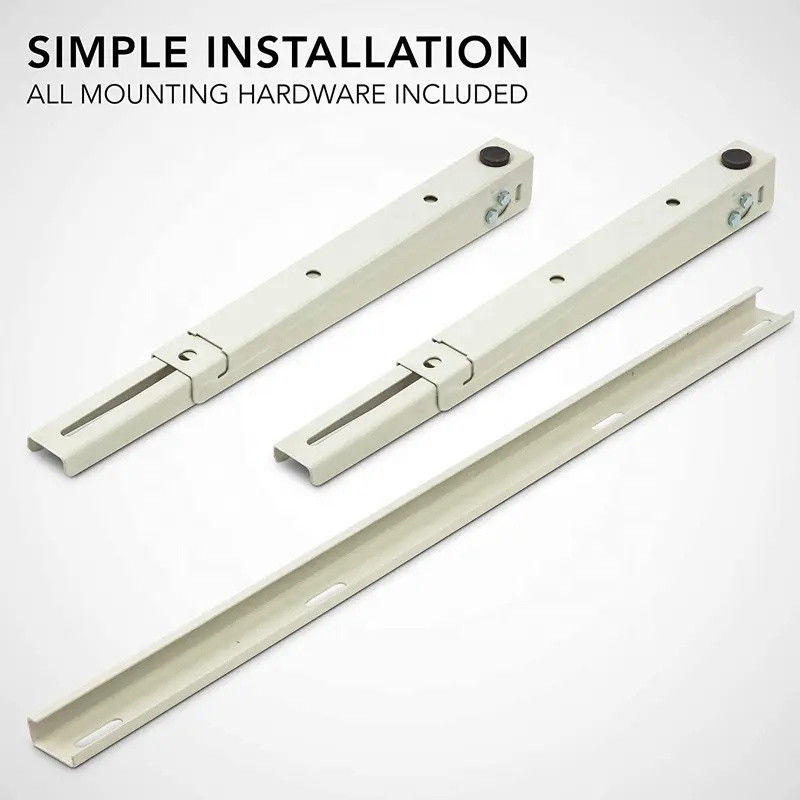 Universal Air Conditioner Wall Mount Bracket 200 Lbs Weight Capacity Easy Installation
