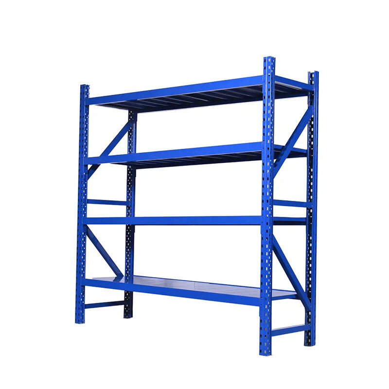Premium 4 Shelf Metal Storage Rack For Indoor Use Warehouse Storage Racks