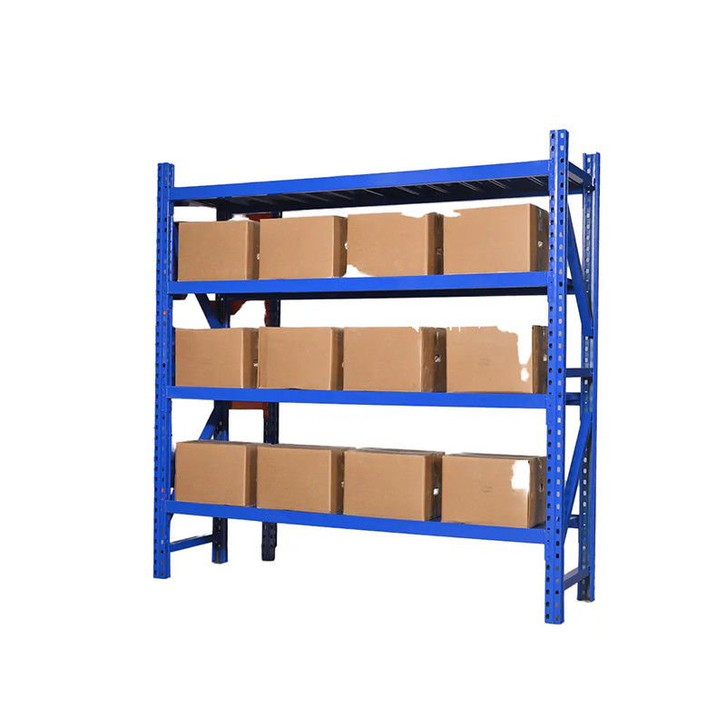 Premium 4 Shelf Metal Storage Rack For Indoor Use Warehouse Storage Racks