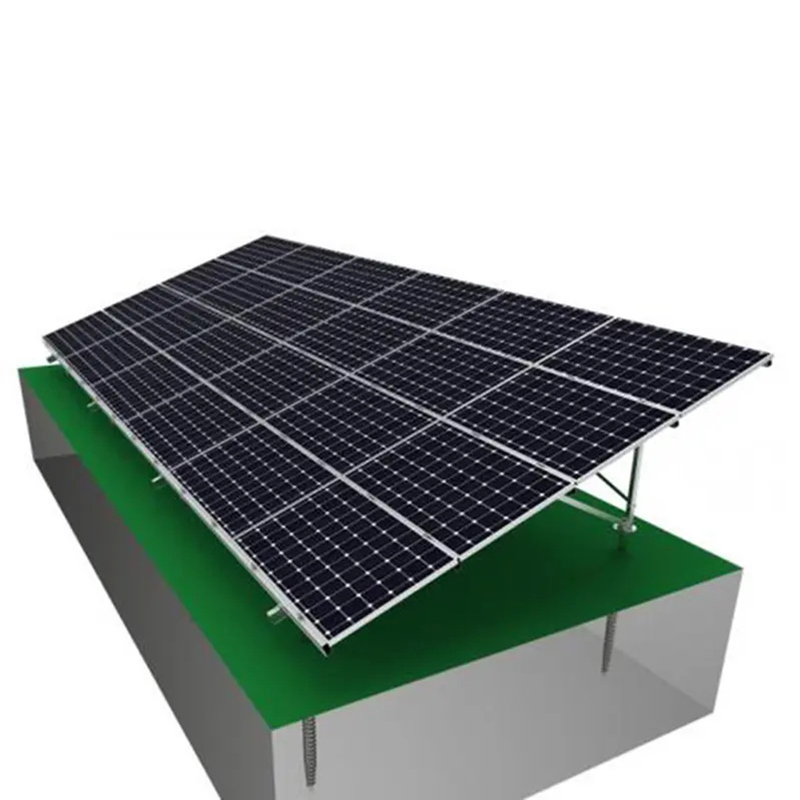 Painted Finish PV Bracket with 10 Years Warranty and Max. 600kg/m Load Capacity for Solar Panel Mounting System