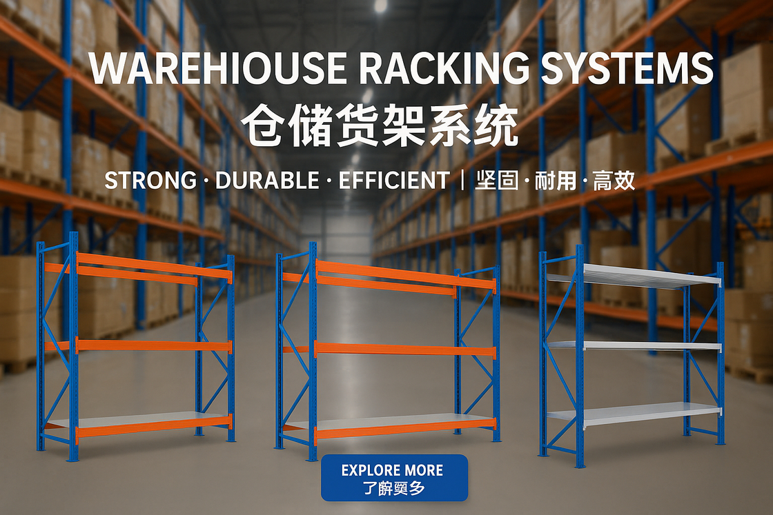 Flexible and Adjustable PV Bracket for Versatile Storage Configuration in Warehouses Factories and Retail Storage Rooms