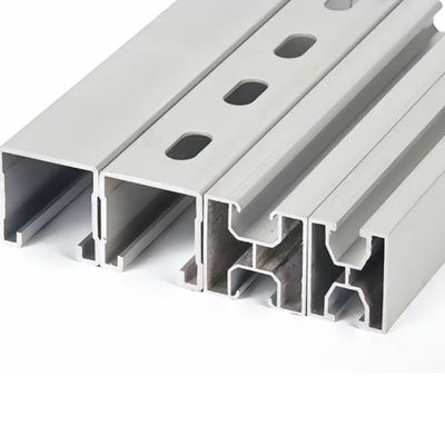 Đường ray gắn tấm pin mặt trời nhôm chống ăn mòn và nhiệt nặng 41mm X 41mm