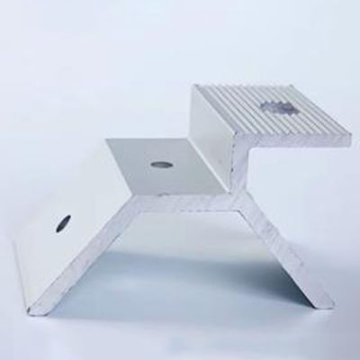 Bột phủ nhôm bán tròn Solar Mounting Clamps Pv Module Clamps