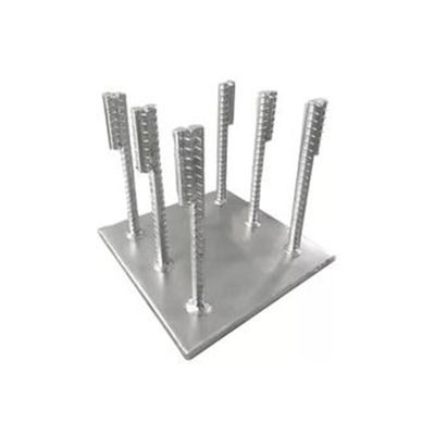 Đĩa nhúng nhôm chống ăn mòn với đệm đầu để lắp đặt và cố định tường rèm