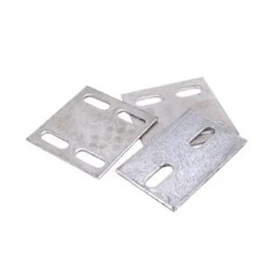 Bảng thép được nhúng trong tường rèm bằng hợp kim nhôm bạc với bề mặt anodized