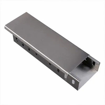 100kg Loading Fire Rated Durable Slotted Cable Tray Thép cho dây điện