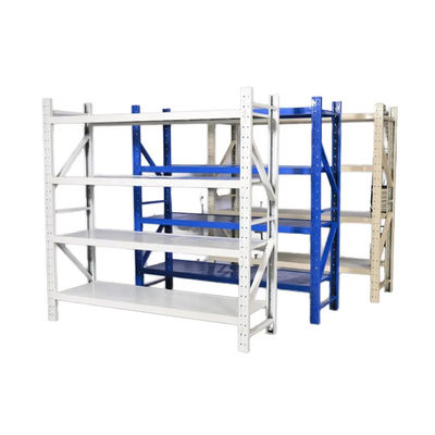 Chế độ điều chỉnh kim loại 4 kệ khoang công nghiệp với 200 lbs dung lượng