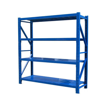 Heavy Duty 4 Tier Metal Rack Chống rỉ sét Lưu trữ Băng kim loại với chân làm bằng