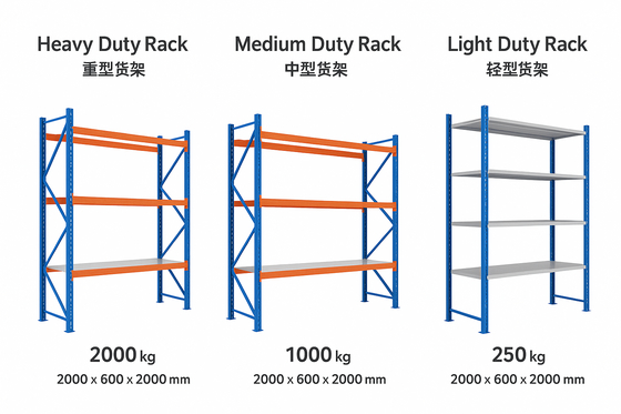 Heavy-Duty Freestanding Warehouse Storage Rack 36x14x54 Inches