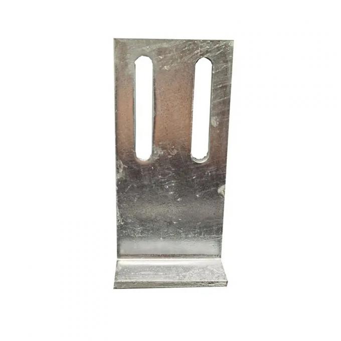 Poeder gecoate schroef vaste gordijnwand ankers Aluminium legering 90 graden 0